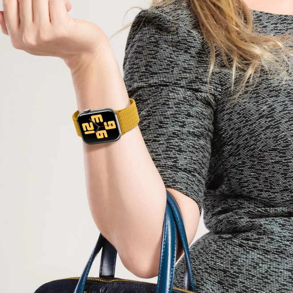 Braided Solo Loop For Apple watch band 45mm 41mm 44mm 40mm 42mm 49mm Elastic Nylon bracelet iWatch serie 3 se 6 7 8 ultra strap Braided Solo Loop For Apple watch band 45mm 41mm 44mm 40mm 42mm 49mm Elastic Nylon bracelet iWatch serie 3 se 6 7 8 ultra strap