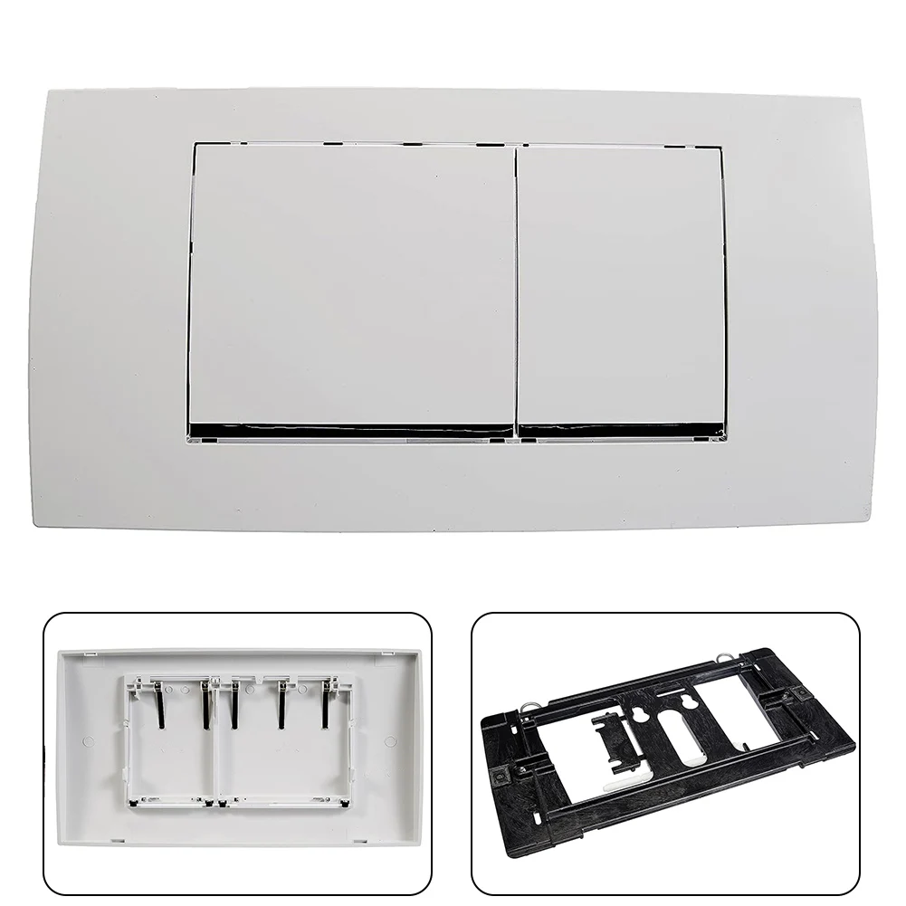 For 115.899.KJ.1 Dual Flush Plate Plastic Press Switch Replacement Toilet Water Tank Bathroom Accessories Durable
For 115.899.KJ.1 Dual Flush Plate Plastic Press Switch Replacement Toilet Water Tank Bathroom Accessories Durable