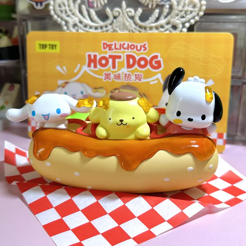Cinnamoroll Pompompurin Pochacco Sanrio Cartoon Cute Delicious Hot Dog Hanging Card Series Anime Figure Model Toys Girl Gift Toy
Cinnamoroll Pompompurin Pochacco Sanrio Cartoon Cute Delicious Hot Dog Hanging Card Series Anime Figure Model Toys Girl Gift Toy