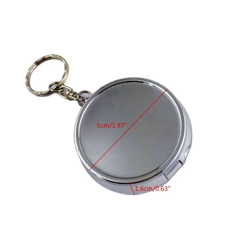 Practical Pocket Cigarette Ashtray Keychain Outdoor Holder Keyring Charm Stainless Steel Car for Key Ring for Backpa
Practical Pocket Cigarette Ashtray Keychain Outdoor Holder Keyring Charm Stainless Steel Car for Key Ring for Backpa