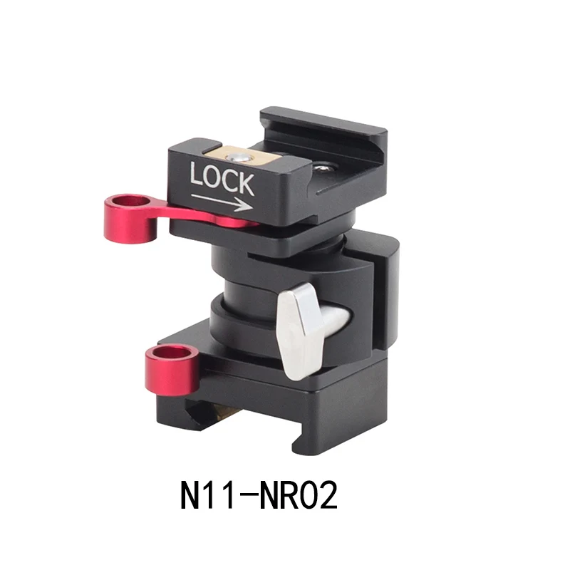 Nitze Rotating EVF Mount (QR NATO Clamp to QR NATO Clamp) - N11-NR02
Nitze Rotating EVF Mount (QR NATO Clamp to QR NATO Clamp) - N11-NR02