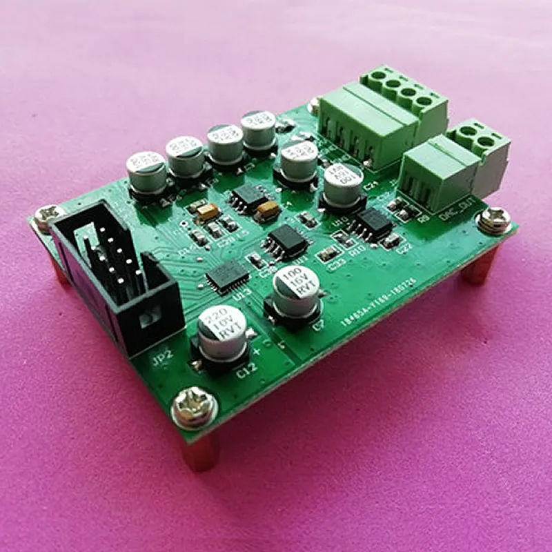 High-precision DAC positive and negative 10V output MAX5719 16/20-bit DAC module
High-precision DAC positive and negative 10V output MAX5719 16/20-bit DAC module