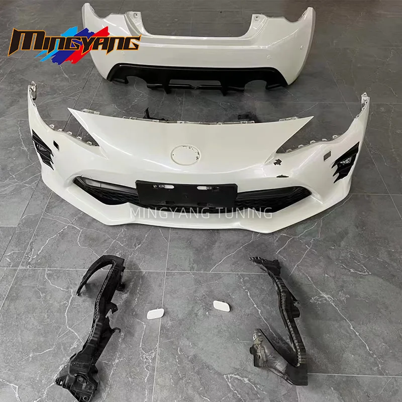 Pp Plastic Front And Rear Bumper 2013-2016 Upgrade To 2017-2019 Bodykit For Toyota GT86 BRZ Old To New Body Kit Pp Plastic Front And Rear Bumper 2013-2016 Upgrade To 2017-2019 Bodykit For Toyota GT86 BRZ Old To New Body Kit