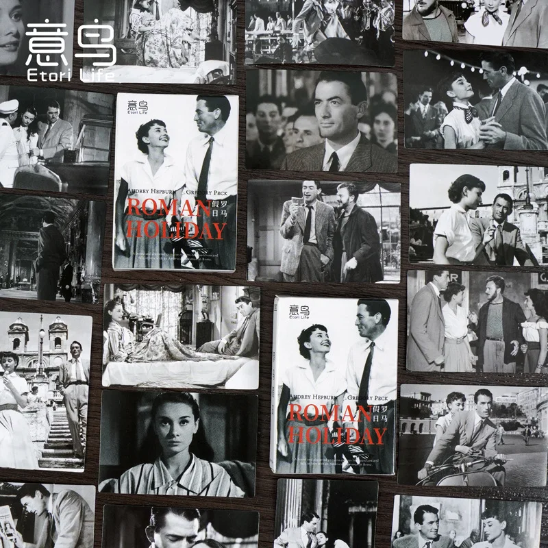 Etori Life 30 PCS Roman Holiday Movie Series Retro Student DIY Stationery Decoration Stickers Suitable for Cups,Scrapbooks
Etori Life 30 PCS Roman Holiday Movie Series Retro Student DIY Stationery Decoration Stickers Suitable for Cups,Scrapbooks