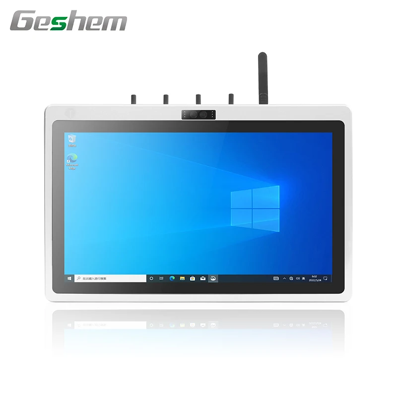 

21 inch Multi USB/ COM Ports I3 I5 I7 J1900 IP65 Capacitive Touch Screen Linux Win10 Industrial Panel PC