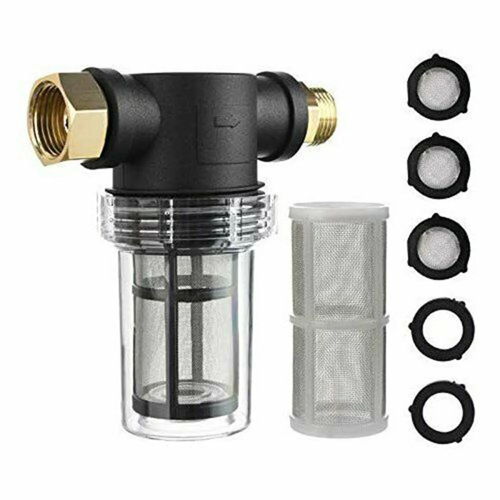 Filter Kit High Performance Filter for Pressure Washer Inlet & Garden Hose Minimize Equipment Damage (124 characters)
Filter Kit High Performance Filter for Pressure Washer Inlet & Garden Hose Minimize Equipment Damage (124 characters)