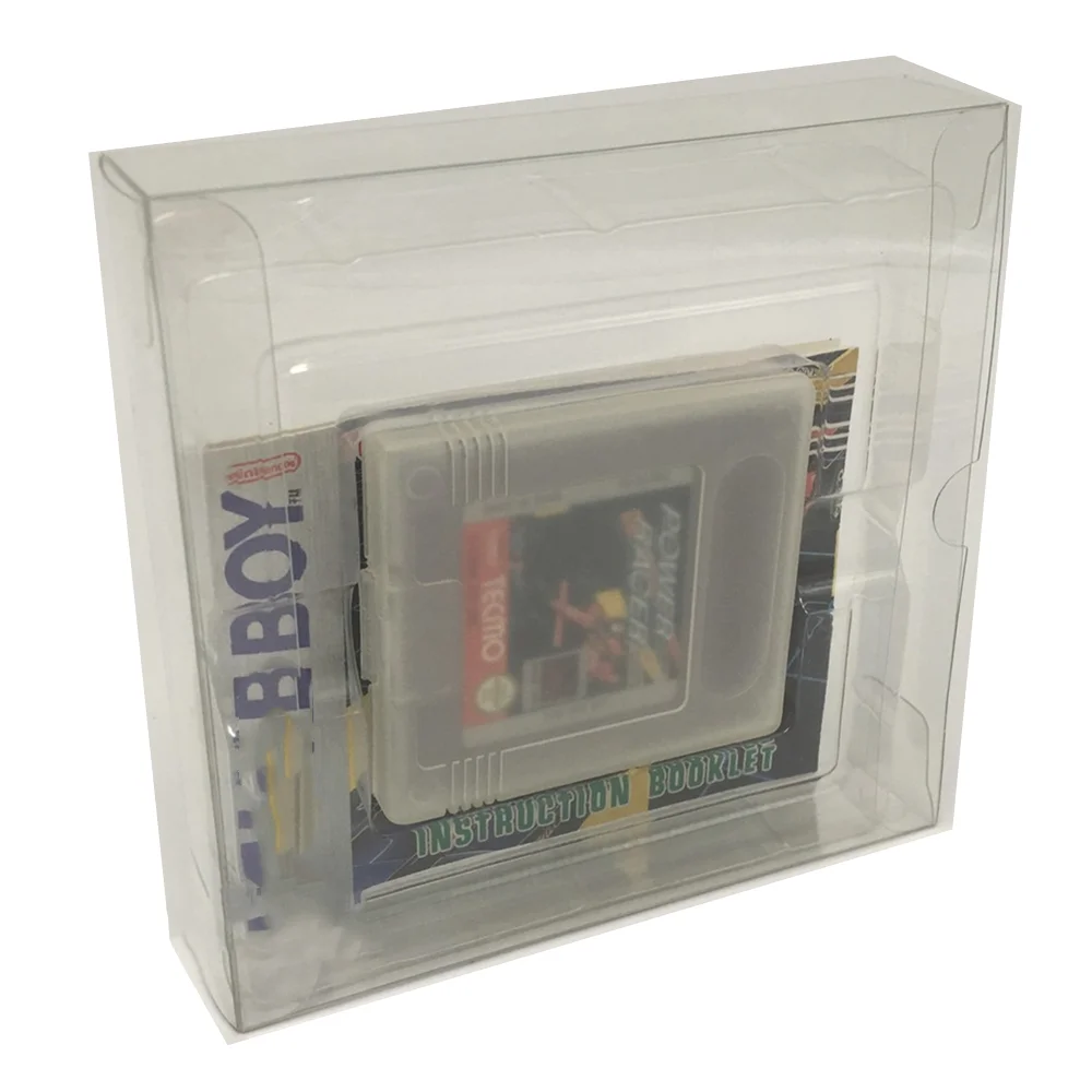 

Collection Display Box For GB/GBC/Nintendo Game Boy Color Game Storage Transparent Boxes TEP Shell Clear Collect Case