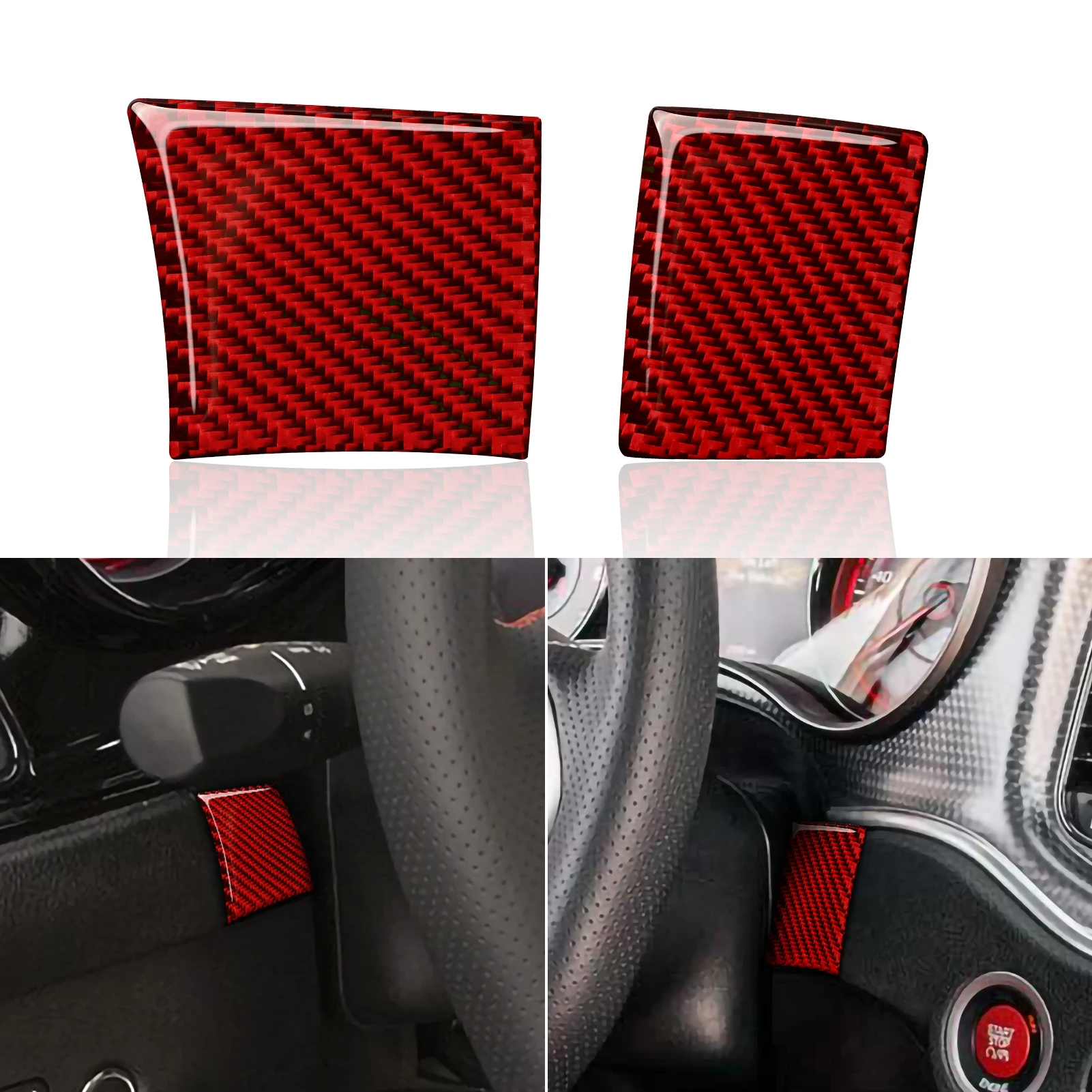 For Dodge Challenger 2021-2015 Accessories Car Left Right of Steering Wheel Decals Carbon Fiber Stickers Trim Stickers 2PCS
For Dodge Challenger 2021-2015 Accessories Car Left Right of Steering Wheel Decals Carbon Fiber Stickers Trim Stickers 2PCS