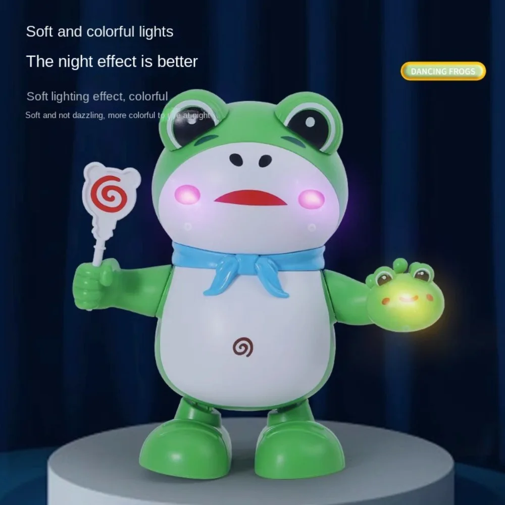 

Interactive Dancing Frog toy Funny Lights and Sounds Shake The Body Animal Baby Toy Funny Cartoon Animal Musical toy Children