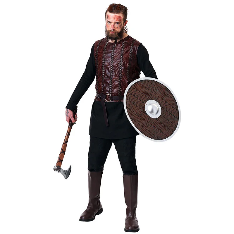 Halloween Cosplay Costume Halloween Stage Performance Role Play Nordic warrior s Costume Funny Fancy Dress Up
Halloween Cosplay Costume Halloween Stage Performance Role Play Nordic warrior s Costume Funny Fancy Dress Up