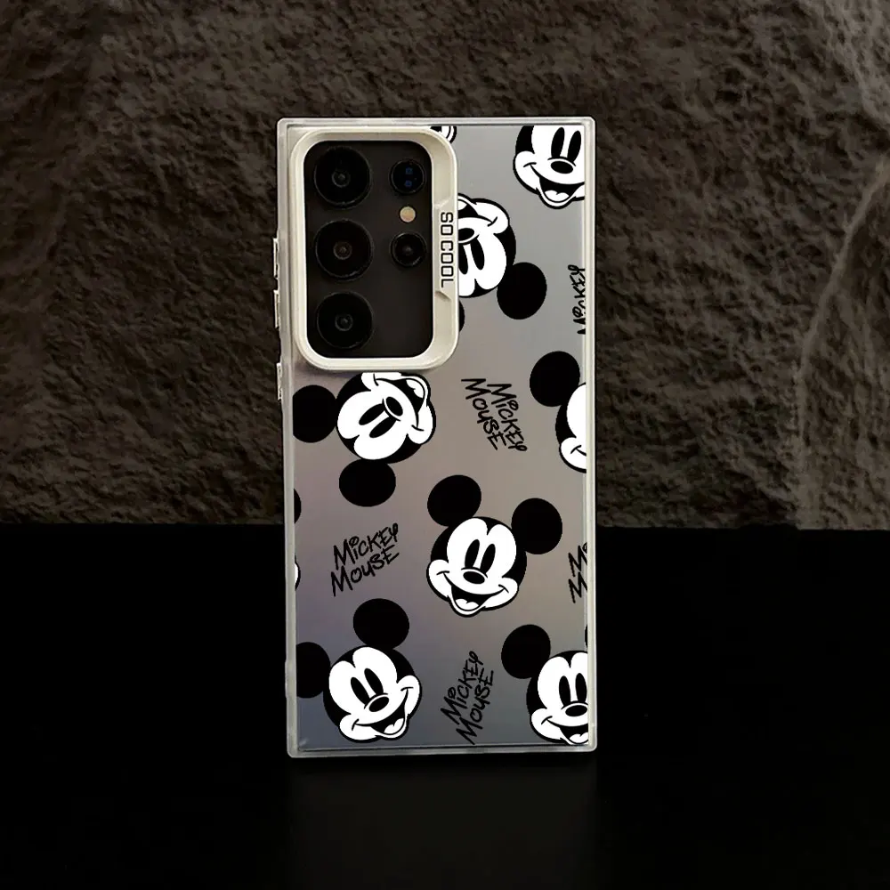 Mickeys Mouse Cute Black White S25 Case For Samsung S25 S24 Ultra Carcasa For Galaxy S23 S22 S21 FE S20 Ultra Plus Phone Cover Mickeys Mouse Cute Black White S25 Case For Samsung S25 S24 Ultra Carcasa For Galaxy S23 S22 S21 FE S20 Ultra Plus Phone Cover