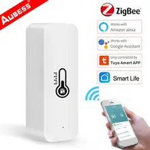 Aubess Tuya Zigbee Temperature And Humidity Sensor Indoor Hygrometer Controller Smart Home APP Monitoring For Alexa Google Home
Aubess Tuya Zigbee Temperature And Humidity Sensor Indoor Hygrometer Controller Smart Home APP Monitoring For Alexa Google Home