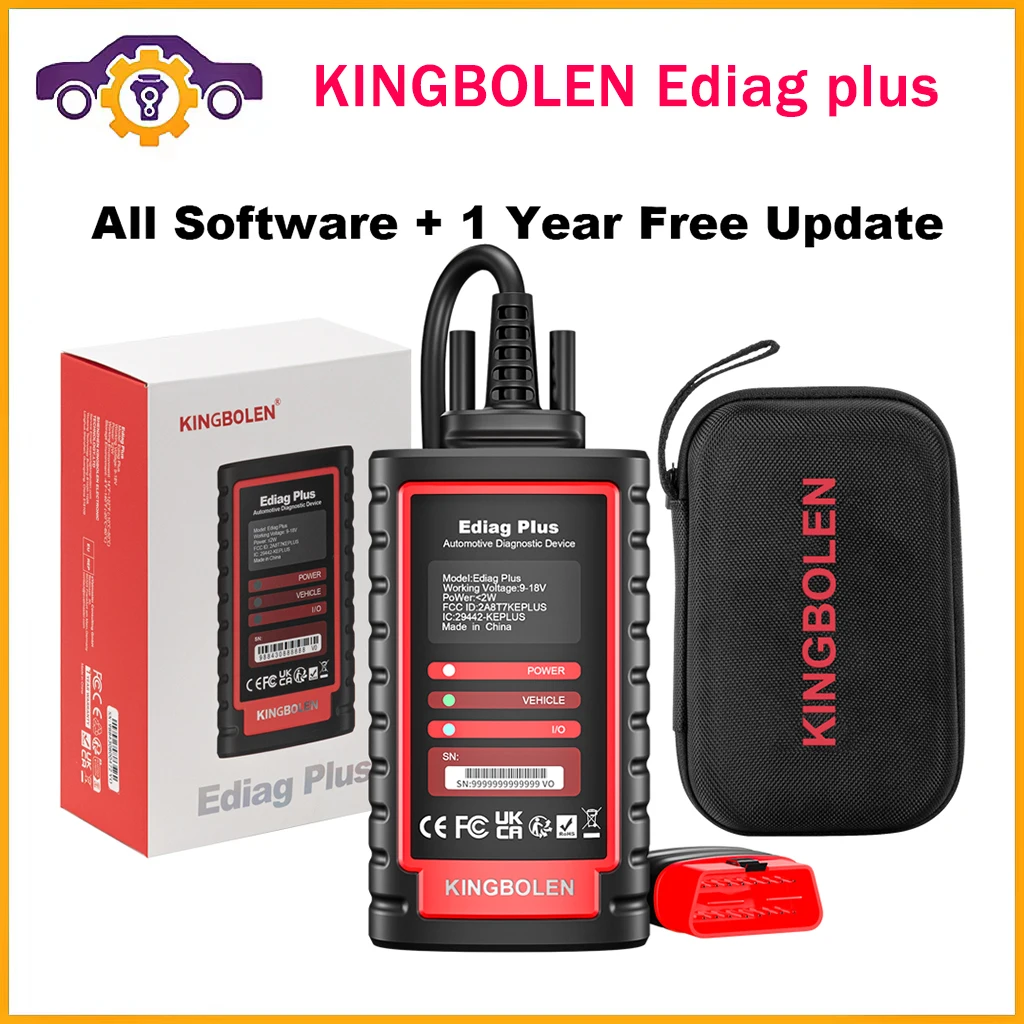 2023 KINGBOLEN Ediag plus CANFD протокол все системы полное Программное обеспечение 1 год бесплатно 15 сброс сервис кодирование ЭБУ OBD2 диагностический инструмент
2023 KINGBOLEN Ediag plus CANFD протокол все системы полное Программное обеспечение 1 год бесплатно 15 сброс сервис кодирование ЭБУ OBD2 диагностический инструмент