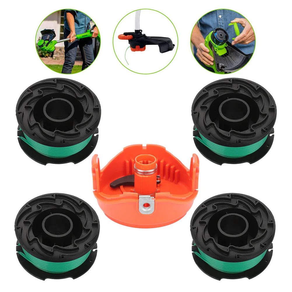 4 шт., катушка для газонокосилки BLACK + DECKER GH3000
4 шт., катушка для газонокосилки BLACK + DECKER GH3000