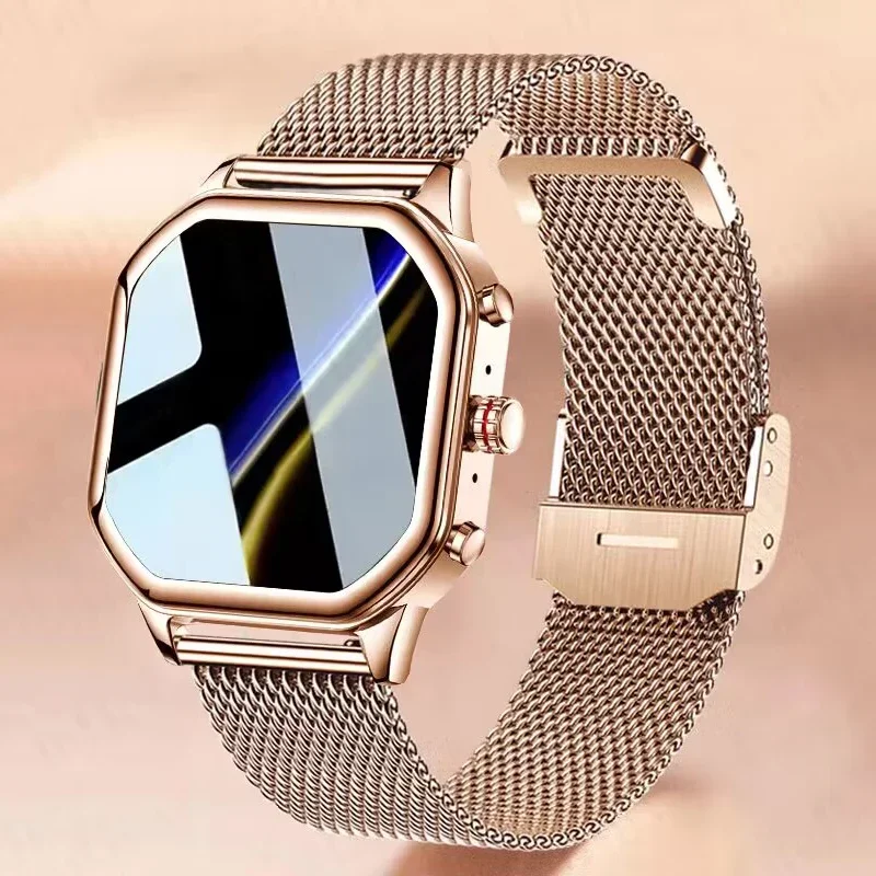 

2024 New Watch3 Fashion Women Smartwatch Bluetooth Call 1.4" HD Small Screen Waterproof Watch Heart Rate Monitoring