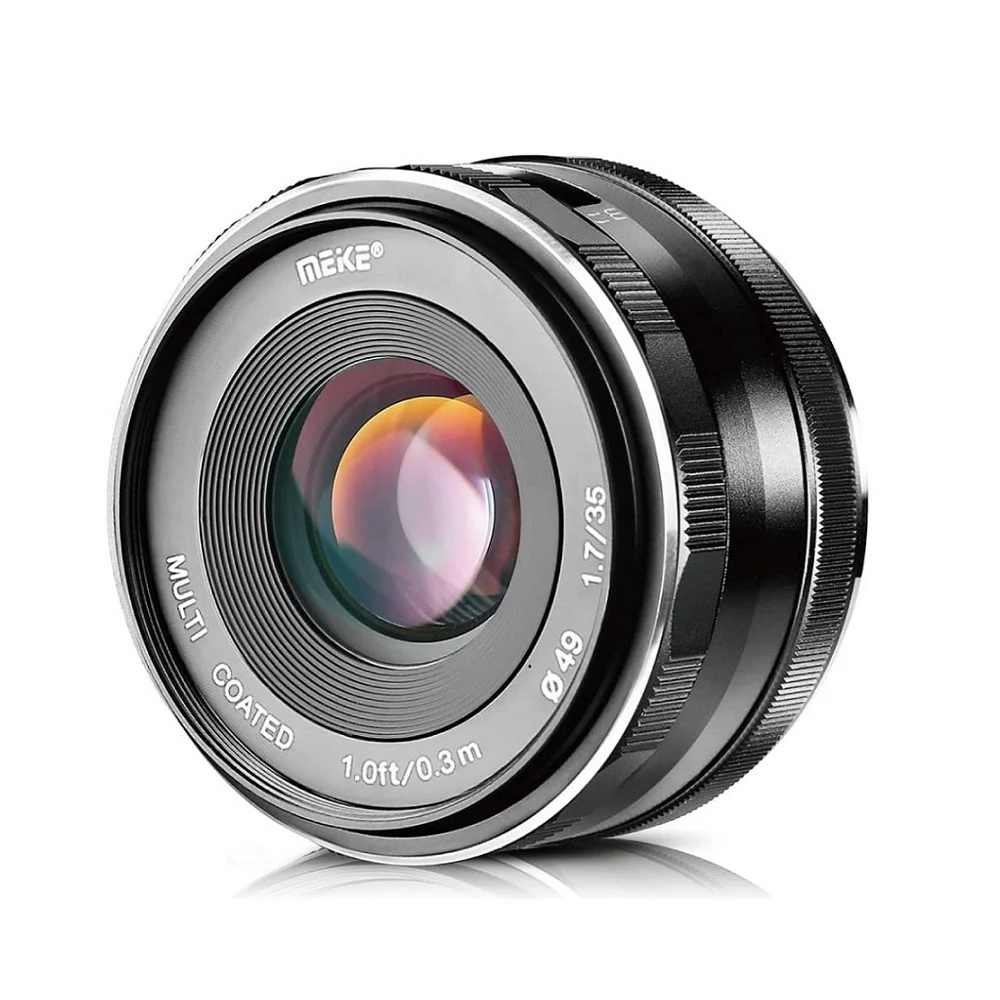Meike 35 мм F1.7 Большая диафрагма фиксированный ручной объектив камеры Sony E-Mount A5000 A5100 A6400 A6500 A6300 A6000 A6100 NEX3 NEX5 A7
Meike 35 мм F1.7 Большая диафрагма фиксированный ручной объектив камеры Sony E-Mount A5000 A5100 A6400 A6500 A6300 A6000 A6100 NEX3 NEX5 A7
