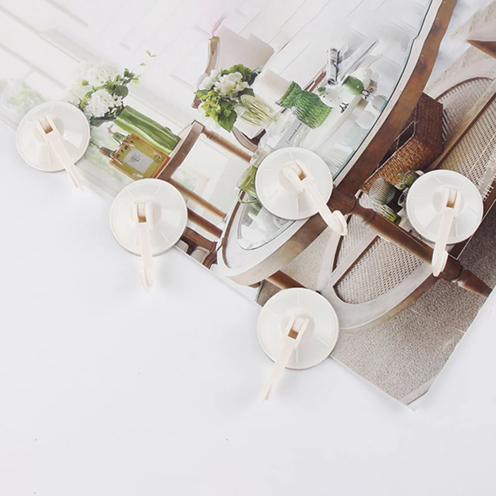 5/10pcs pack Durable Practical Creative Vacuum Suction Cup Hooks Flexible Suction Cup Hanger Wall Hooks
5/10pcs pack Durable Practical Creative Vacuum Suction Cup Hooks Flexible Suction Cup Hanger Wall Hooks