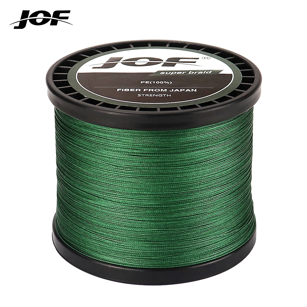 JOF 4 Strands Braided Fishing Line Multifilament 300M 500M 1000M Carp Fishing Japanese Braided Wire Fishing Accessories Pe Line
JOF 4 Strands Braided Fishing Line Multifilament 300M 500M 1000M Carp Fishing Japanese Braided Wire Fishing Accessories Pe Line