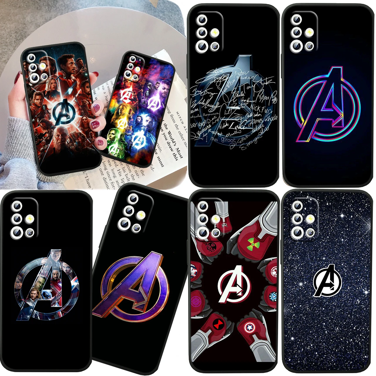Hot Marvel Logo For Samsung A04S A81 A91 A71 A51 A41 A31 A12 A21S A01 4G 5G Silicone Soft Black Phone Case
Hot Marvel Logo For Samsung A04S A81 A91 A71 A51 A41 A31 A12 A21S A01 4G 5G Silicone Soft Black Phone Case
