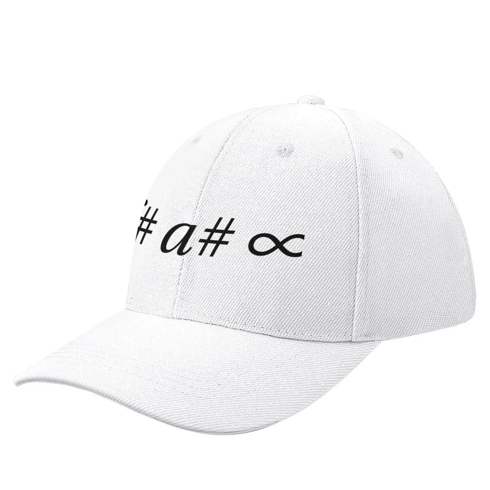 

F# A# Infinity Black Letter Baseball Cap Snap Back Hat Luxury Cap Sun Hat For Children Kids Hat Golf Hat Women Men'S