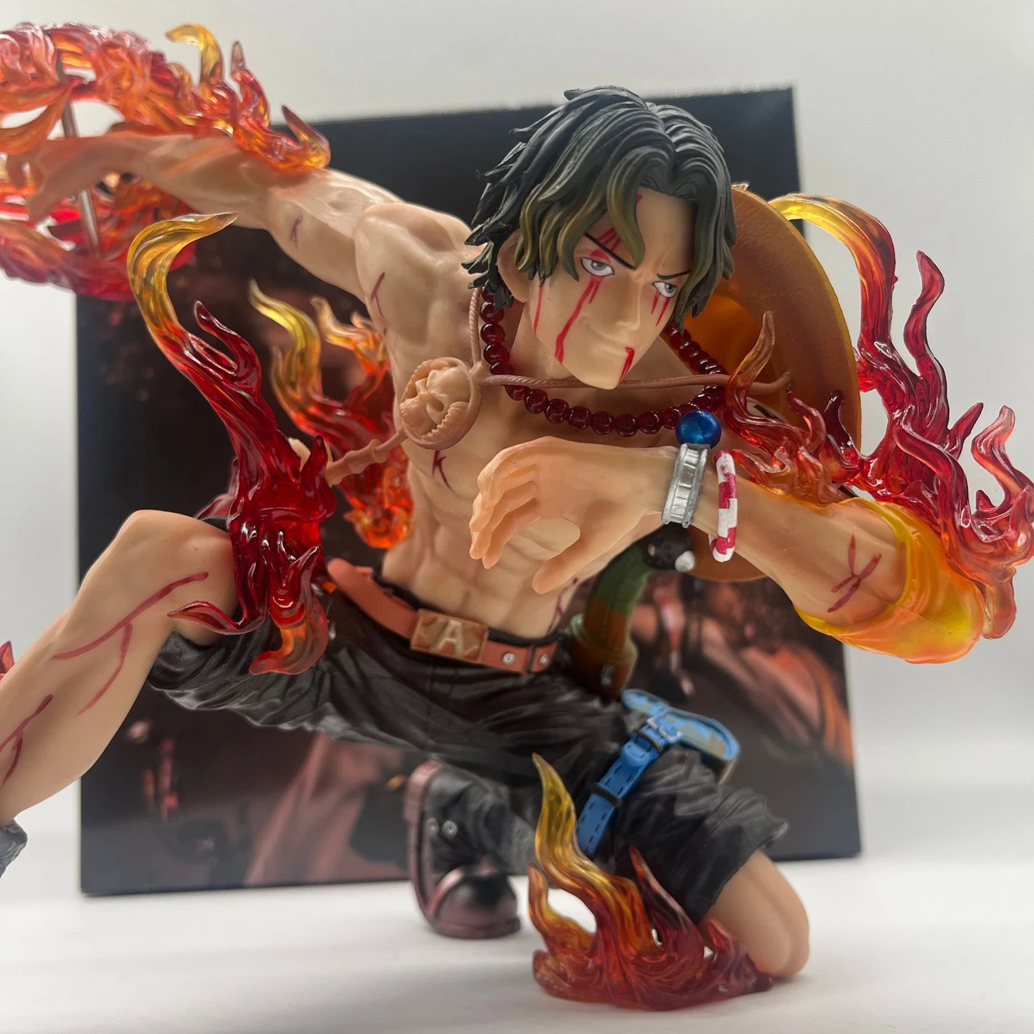 Anime One Piece Ace Action Figure Toys Portgas·D· Ace Manga Figurine GK Staute 20cm PVC Collectible Model Doll Gift for Children
Anime One Piece Ace Action Figure Toys Portgas·D· Ace Manga Figurine GK Staute 20cm PVC Collectible Model Doll Gift for Children