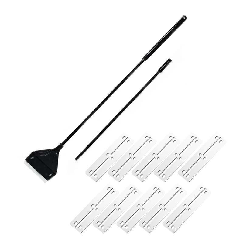 Aquarium Algae Scraper Fish Tank Cleaner Maintenance Glass Cleaner Scraper With Extension Rod And 10 Blades
Aquarium Algae Scraper Fish Tank Cleaner Maintenance Glass Cleaner Scraper With Extension Rod And 10 Blades
