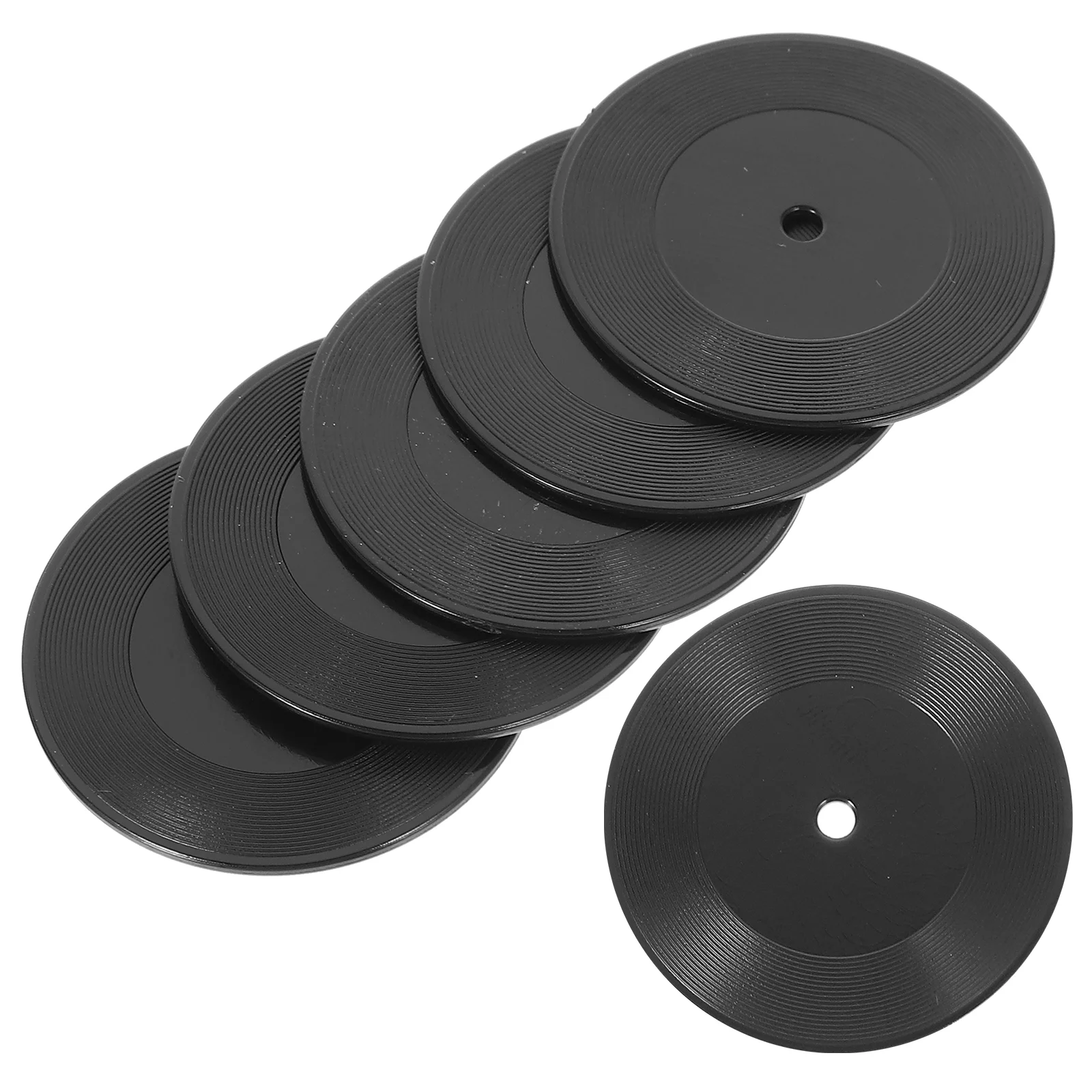 6 Pcs Dollhouse Décor Supply Record Hat Black Mini Model Layout Plastic Accessories
6 Pcs Dollhouse Décor Supply Record Hat Black Mini Model Layout Plastic Accessories