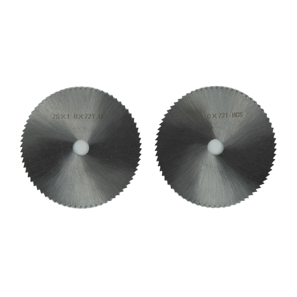 2pc 3inch 75mm HSS Circular Saw Blade 72T Angle Grinder Cutting Polishing Tool Woodworking Cutting Disc For Wood Plastic Aluminu
2pc 3inch 75mm HSS Circular Saw Blade 72T Angle Grinder Cutting Polishing Tool Woodworking Cutting Disc For Wood Plastic Aluminu