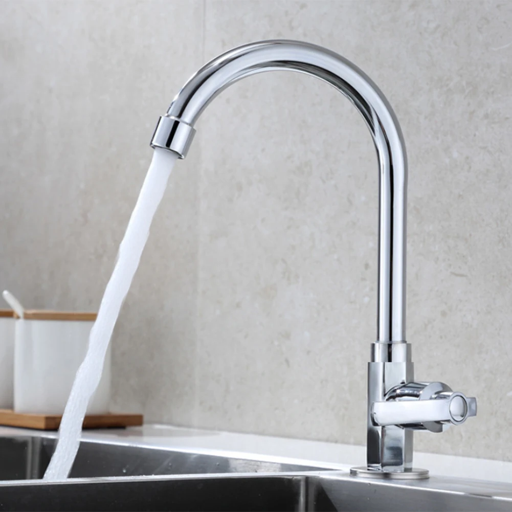 Brand New Faucet Taps Cold Water Kitchen Sink Modern Plastic Steel Plating Single Hole Single Lever Water-saving
Brand New Faucet Taps Cold Water Kitchen Sink Modern Plastic Steel Plating Single Hole Single Lever Water-saving