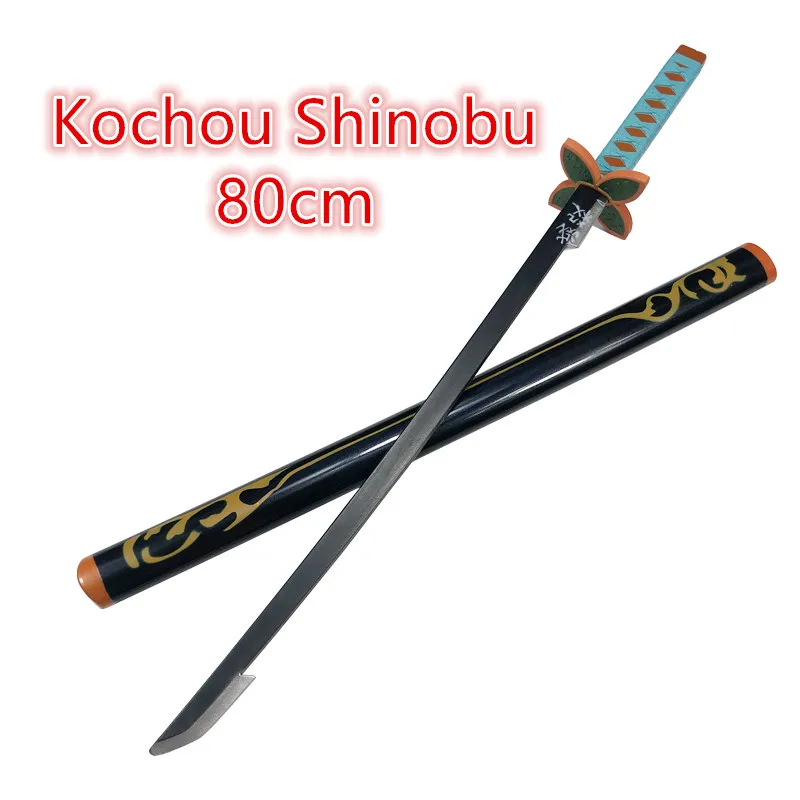 

Anime Original Kimetsu no Yaiba Katana Cosplay Weapon Demon Slayer Sword Kochou Shinobu Kyoujurou Tanjirou Swords 80cm