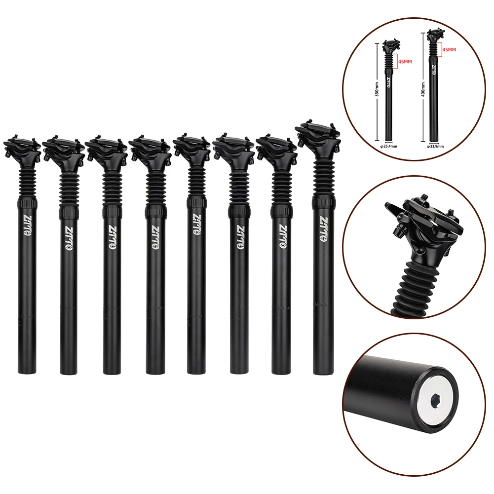 MTB Bike Shock Absorber Seatpost 25.4/27.2/28.6/30.0/30.4/30.9/31.6/33.9mm Seat Post Aluminum Alloy Seat Tube Bicycle Parts
MTB Bike Shock Absorber Seatpost 25.4/27.2/28.6/30.0/30.4/30.9/31.6/33.9mm Seat Post Aluminum Alloy Seat Tube Bicycle Parts
