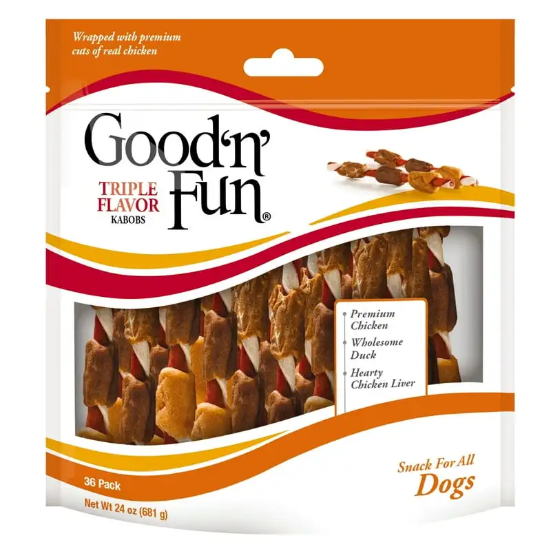 'n' Fun Triple Flavor Kabobs Rawhide Dog Chews, 24 oz. (36 Count) Hay bag for rabbits Bunny accessories pet Comedero conejo Cone
'n' Fun Triple Flavor Kabobs Rawhide Dog Chews, 24 oz. (36 Count) Hay bag for rabbits Bunny accessories pet Comedero conejo Cone