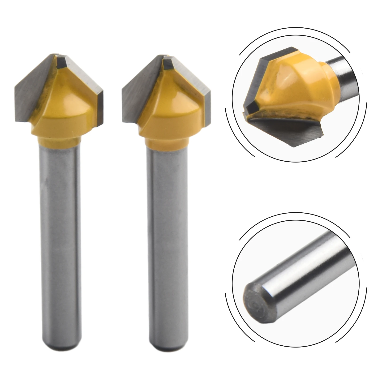 Drilling Accessory Chamfer Flat Head Cutter For Acrylic MDF PVC Carbide Engraving Milling Cutter 6mm Shank 90 Degree
Drilling Accessory Chamfer Flat Head Cutter For Acrylic MDF PVC Carbide Engraving Milling Cutter 6mm Shank 90 Degree