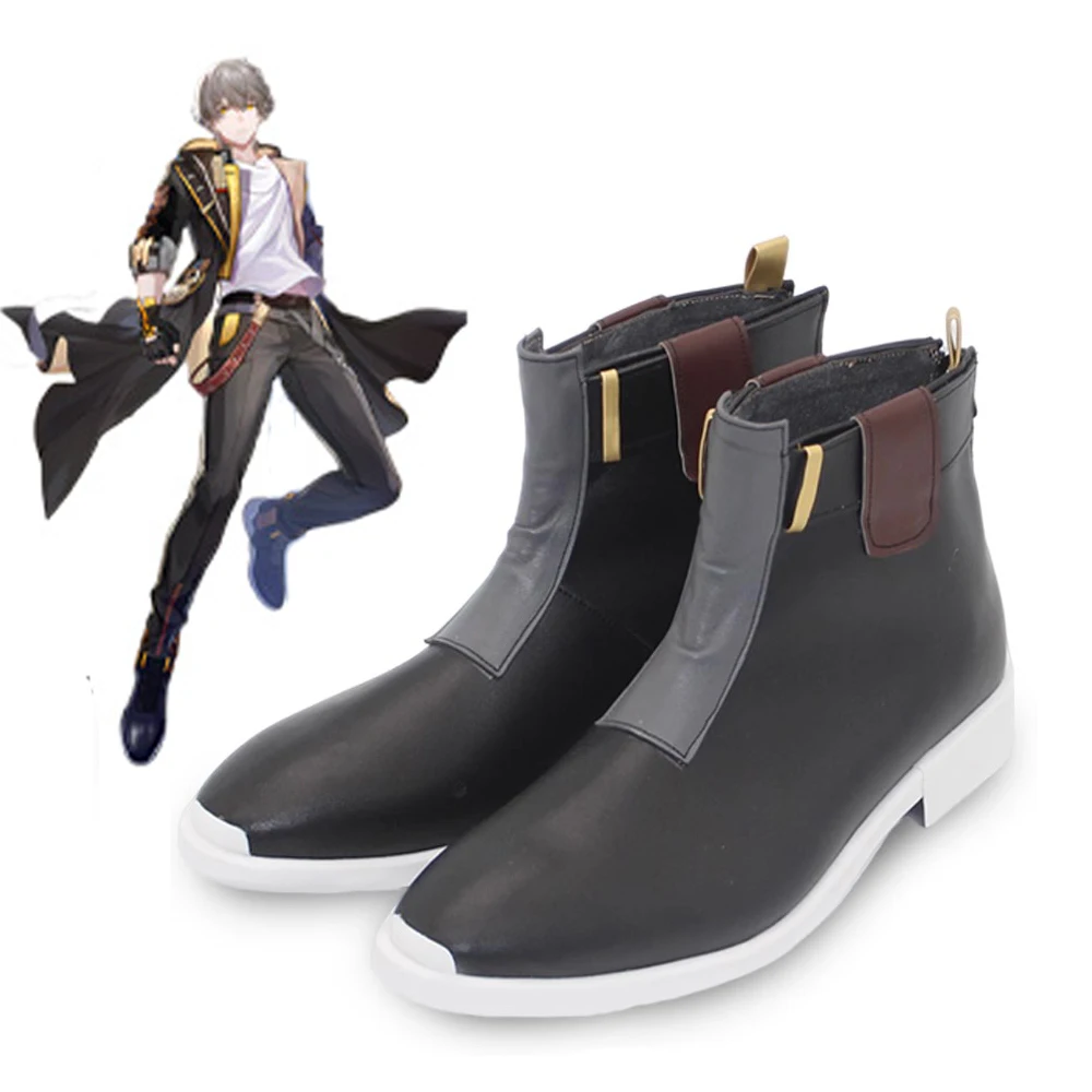 Game Honkai Star Rail Trailblazer Cosplay Shoes Men Black Leather Boots Trail Blazer Anime Halloween Party Roleplay Accessory
Game Honkai Star Rail Trailblazer Cosplay Shoes Men Black Leather Boots Trail Blazer Anime Halloween Party Roleplay Accessory