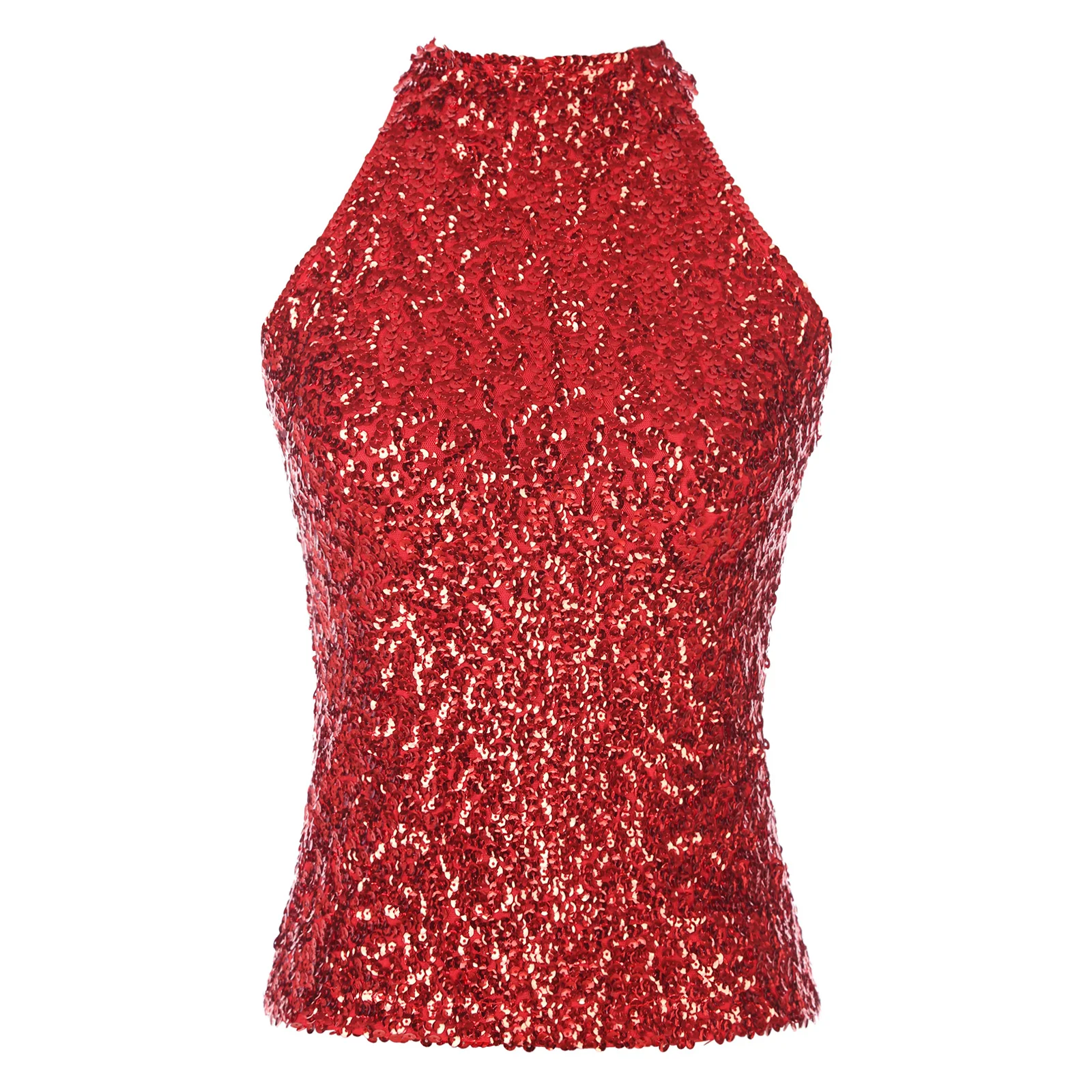 Women's Pole Dance Tank Top Dazzling Glittery Rave Crop Top Slim Tops Club Party Stage Festival Rave Clothes Pole Dance Costume 
Women's Pole Dance Tank Top Dazzling Glittery Rave Crop Top Slim Tops Club Party Stage Festival Rave Clothes Pole Dance Costume