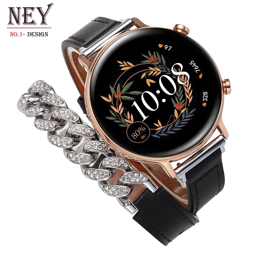 Luxury Leather Strap for Samsung Galaxy watch 6/5/pro/4/6 Classic/active 2 20mm 22mm Double tour bracelet Huawei Gt 3-2-2e band
Luxury Leather Strap for Samsung Galaxy watch 6/5/pro/4/6 Classic/active 2 20mm 22mm Double tour bracelet Huawei Gt 3-2-2e band