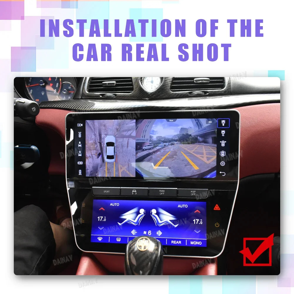 

12.3 Inch Qualcomm Car Radio For Maserati GranTurismo GT GC 2007 2008-2017 Android12 Full Touch Screen Multimedia Carplay Player