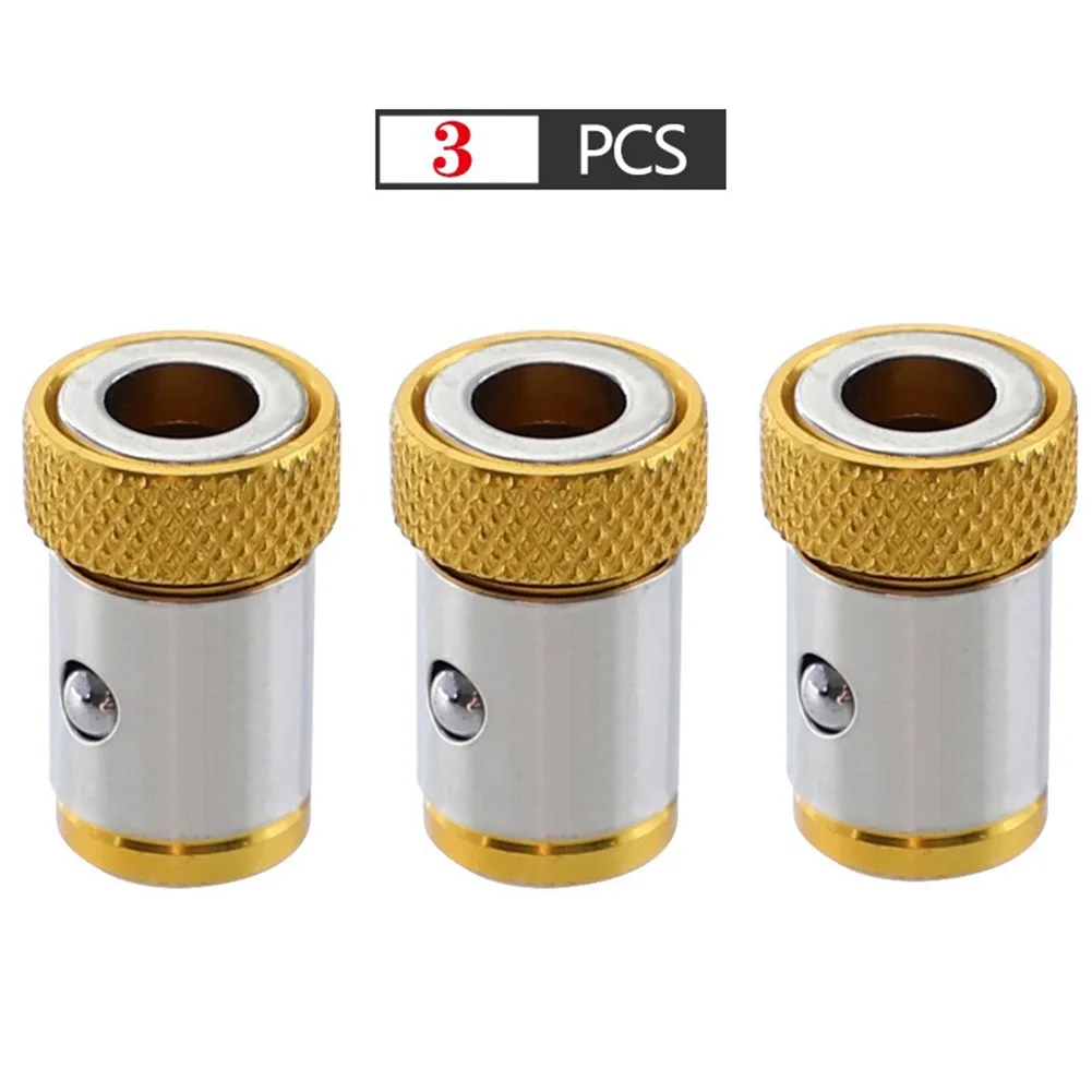 3pcs Drill Head Screwdriver Strong Magnetizer Metal Universal Magnetic Ring For 6.35mm Hex Magnet Driver Power Tool Accessories
3pcs Drill Head Screwdriver Strong Magnetizer Metal Universal Magnetic Ring For 6.35mm Hex Magnet Driver Power Tool Accessories