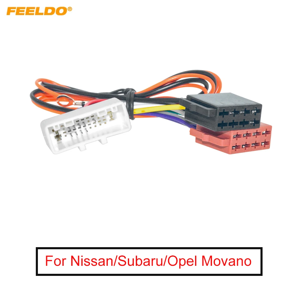 Проводной адаптер FEELDO Автомобильное CD-радио Audio ISO для Nissan(06 +) Subaru(07 +) Opel Movano(14 +) Auto ISO Головные устройства проводной кабель
Проводной адаптер FEELDO Автомобильное CD-радио Audio ISO для Nissan(06 +) Subaru(07 +) Opel Movano(14 +) Auto ISO Головные устройства проводной кабель