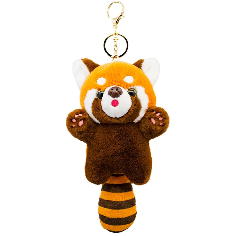 Red Panda Plush Keychain Kawaii Keychain Cute Animal Bag Pendant Cartoon Plush Stuffed Toy Raccoon Doll Backpack Decoration Gift
Red Panda Plush Keychain Kawaii Keychain Cute Animal Bag Pendant Cartoon Plush Stuffed Toy Raccoon Doll Backpack Decoration Gift