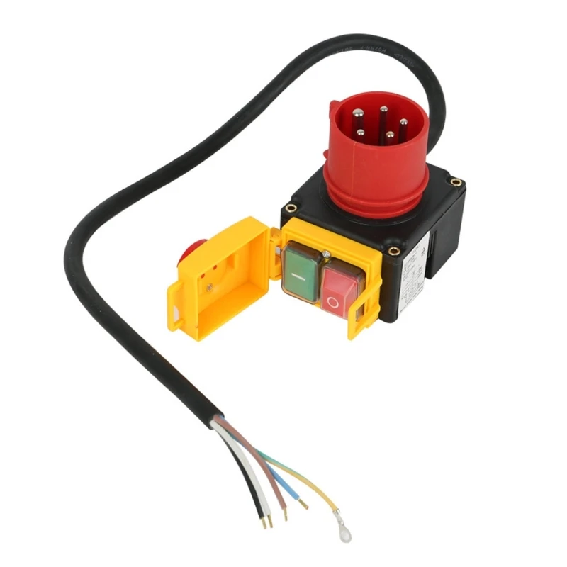 

Industrial Device Electromagnetic Switches with 5P Industrial Socket PVC Switchs