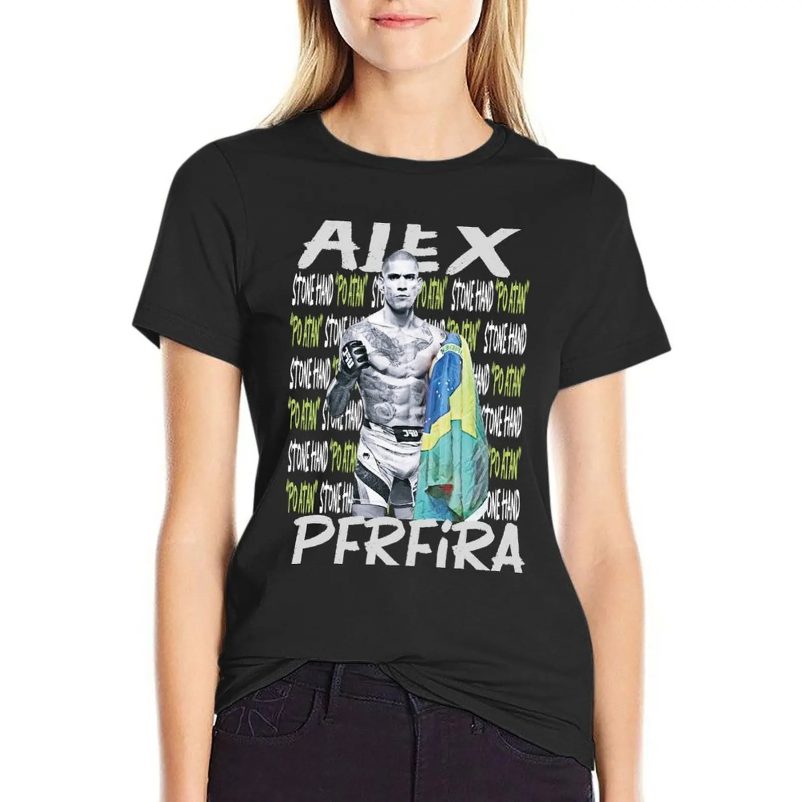 Alex Po Atan Pereira T-Shirt Blouse animal print plus size t shirts for Women loose fit
Alex Po Atan Pereira T-Shirt Blouse animal print plus size t shirts for Women loose fit