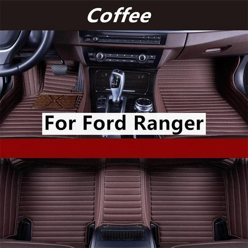 Автомобильные напольные коврики с поперечной текстурой под заказ для Ford Ranger 2018-2022 лет, экологически чистые кожаные аксессуары для интерьера
Автомобильные напольные коврики с поперечной текстурой под заказ для Ford Ranger 2018-2022 лет, экологически чистые кожаные аксессуары для интерьера