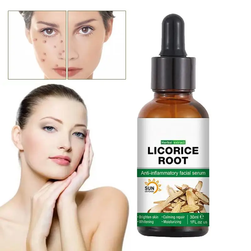

Licorice Root Liquid Drops Moisturizing Facial Oils For Fading Marks Reduces Redness And Skin Particles Gentle Skin Care Product