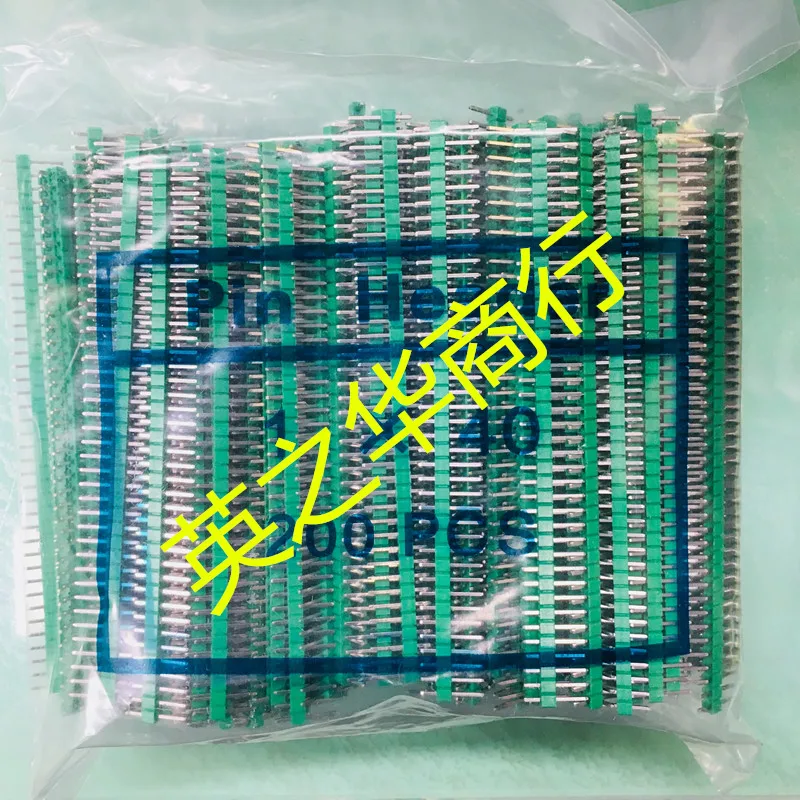30pcs orginal new 2.54MM pitch environmental protection single row pin header 1*40P color pin header green 1x40p
30pcs orginal new 2.54MM pitch environmental protection single row pin header 1*40P color pin header green 1x40p