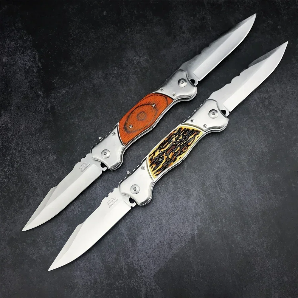 

Russian Stainless Steel AU.TO Folding Blade Knives Self Defense Knife Hunting Knife Camping Survival Knife Army EDC Pocket Tools