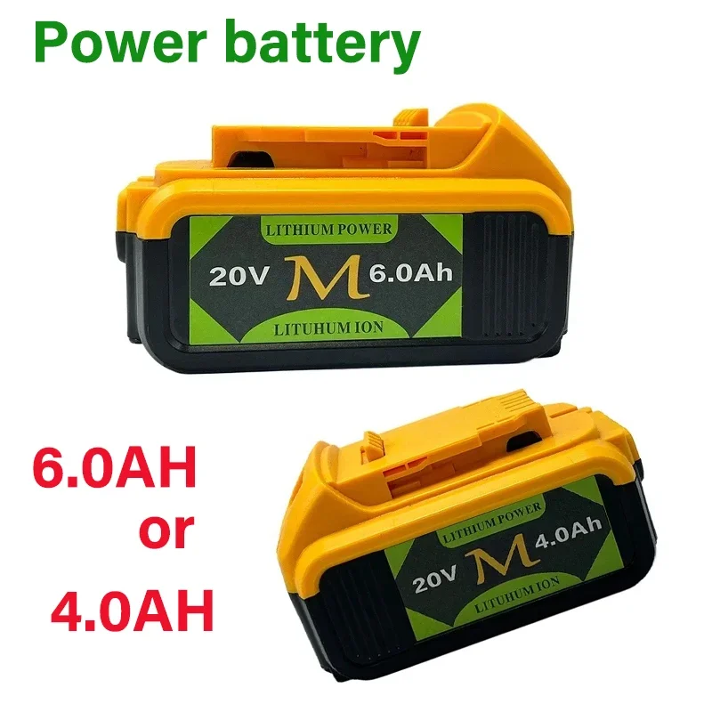 20V power tool battery 18V 20V 6.0Ah suitable for Dewalt tools DCB200 DCB203 DCB206 DCB181 DCB184 series replacement battery
20V power tool battery 18V 20V 6.0Ah suitable for Dewalt tools DCB200 DCB203 DCB206 DCB181 DCB184 series replacement battery
