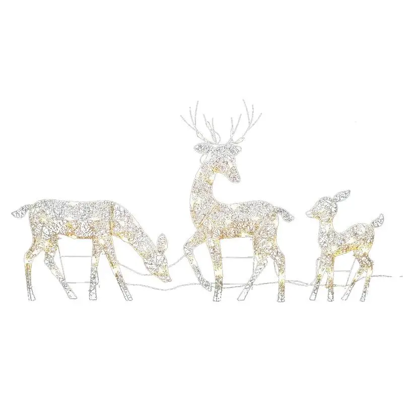 Outdoor Christmas Reindeer With Lights Solar Weatherproof Glowing Elk Ornament For Lawn Outdoor Standing Elk Ornament For Yard
Outdoor Christmas Reindeer With Lights Solar Weatherproof Glowing Elk Ornament For Lawn Outdoor Standing Elk Ornament For Yard
