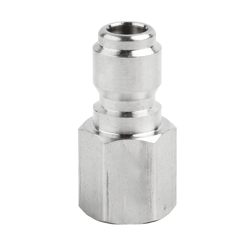 1pc Pressure Washer Quick Connect Adapter Connectors 14.8mm To 3/8 Coupling Garden Power Tool Replacement Accessories
1pc Pressure Washer Quick Connect Adapter Connectors 14.8mm To 3/8 Coupling Garden Power Tool Replacement Accessories