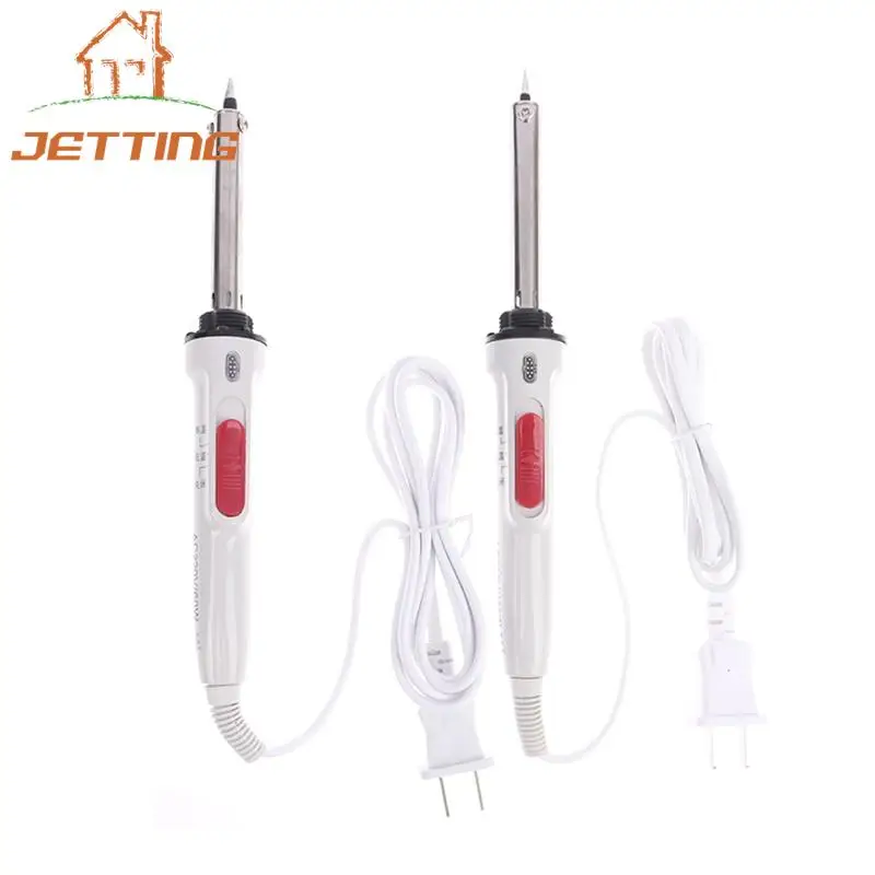 60W 100W White Electric Soldering Iron Double Temperature Control With Switch Welding Pen High And Low Temperature Welding Tools
60W 100W White Electric Soldering Iron Double Temperature Control With Switch Welding Pen High And Low Temperature Welding Tools